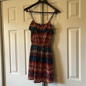 Ladies size small Aztec print dress